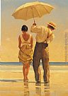 Jack Vettriano Mad Dogs detail painting